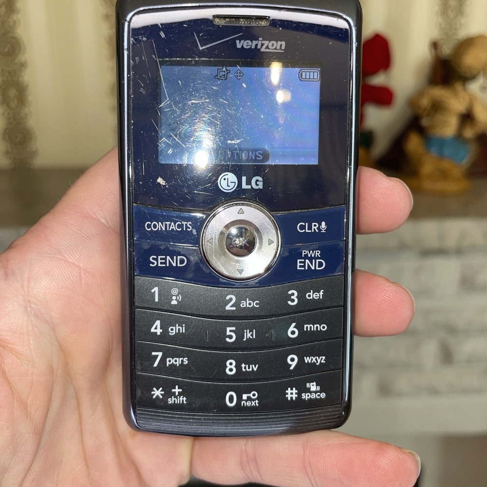 VINTAGE LG enV3 LG-VX9200 Verizon Wireless QWERTY Flip Cell Phone Gray VIDEO